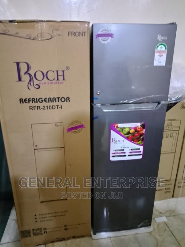 Fridge/ Refrigerator/ Roch 210dt Double Door Refrigerator - main view