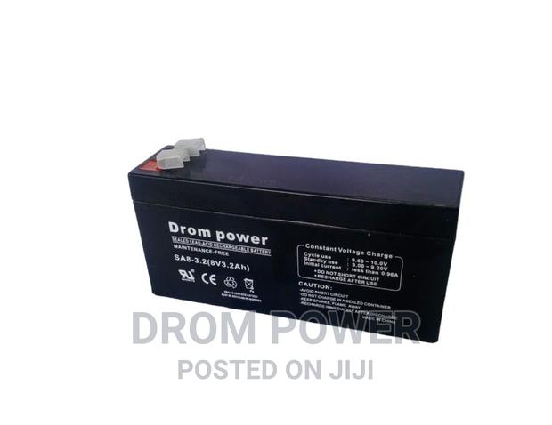 Drom 8V 3.2ah Battery