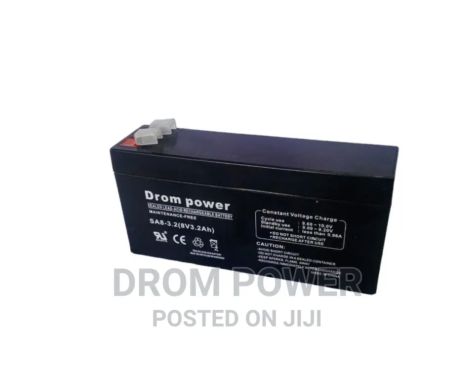Drom 8V 3.2ah Battery