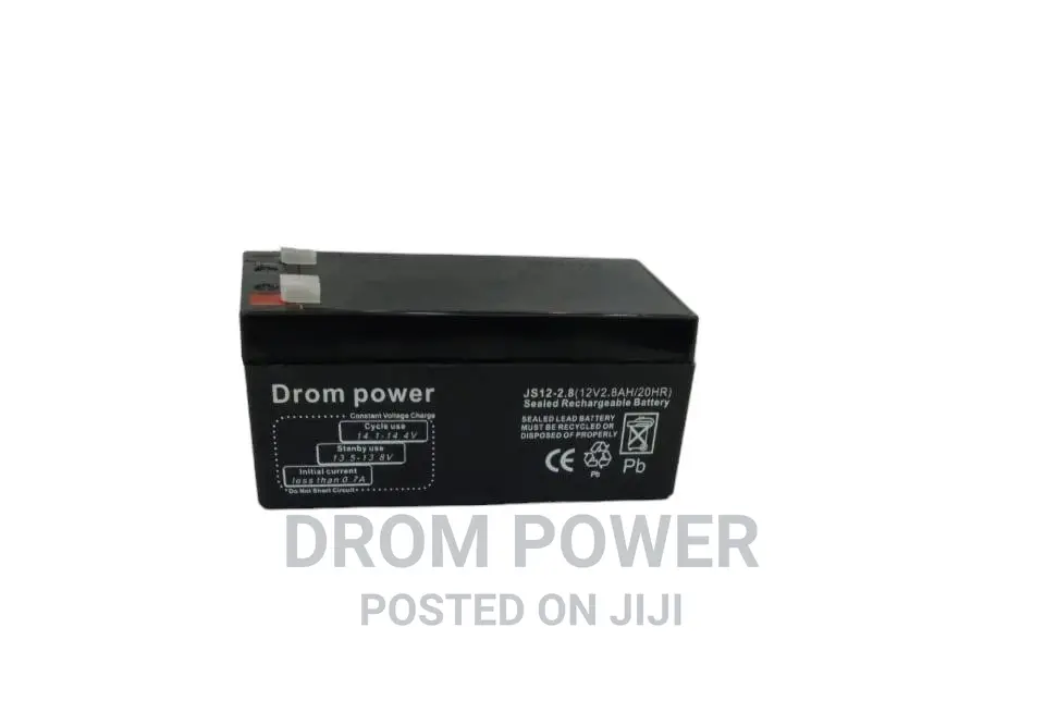 Drom 12V 2.8ah Battery