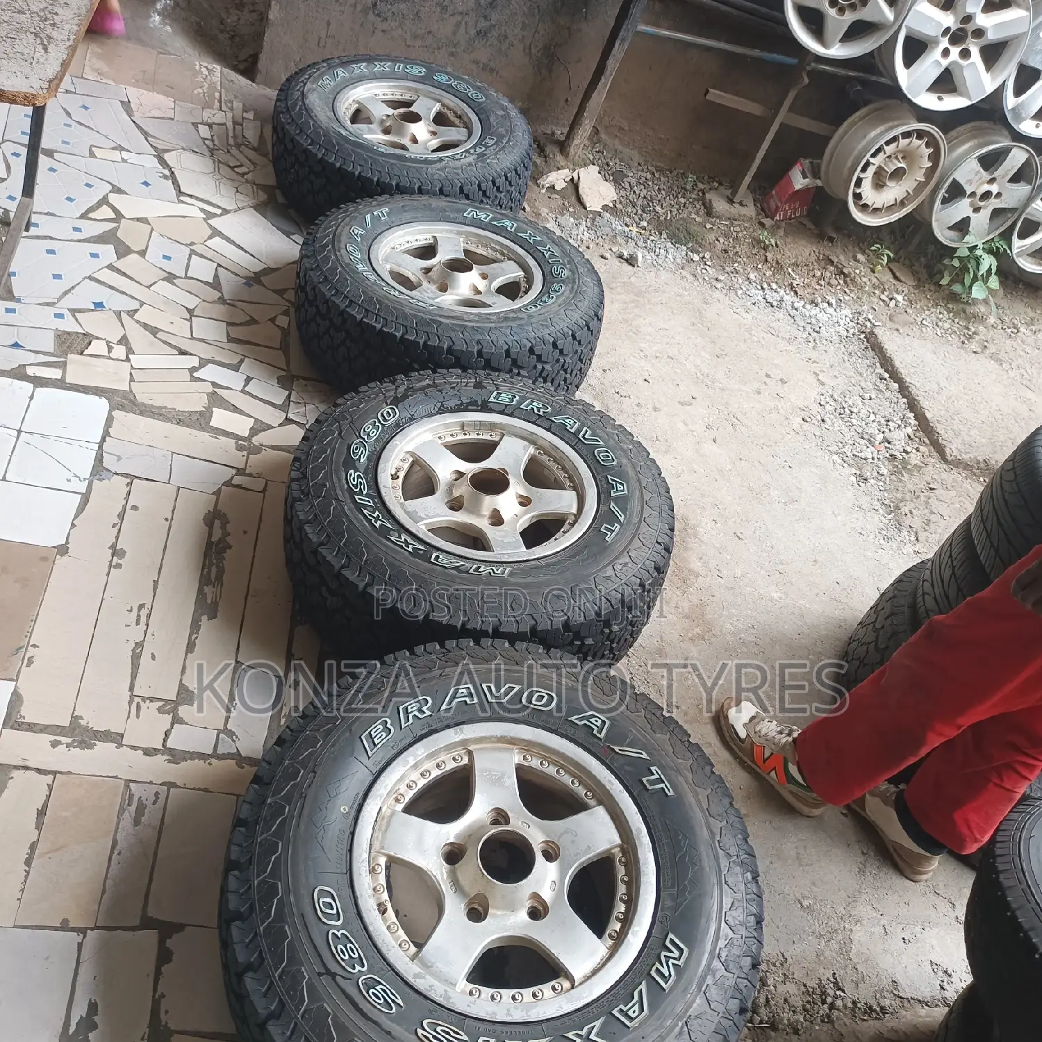 Maxxs Tyres Size 275/70r16 Per Pc