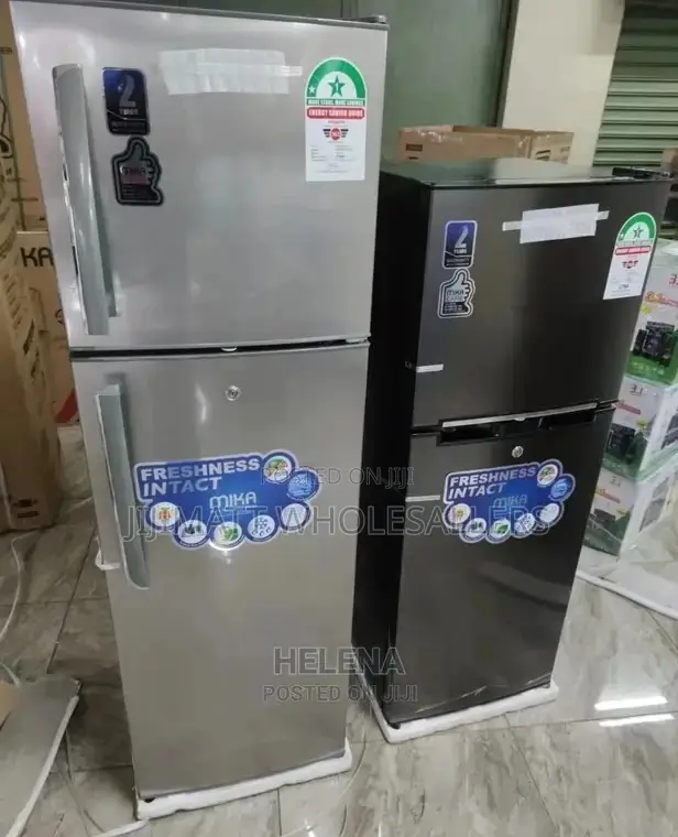 Fridge/Refrigerator/Mika138 Litres Double Door Refrigerator