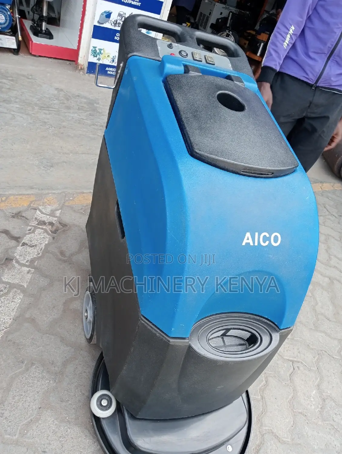Commercial Floor Scrubber Available