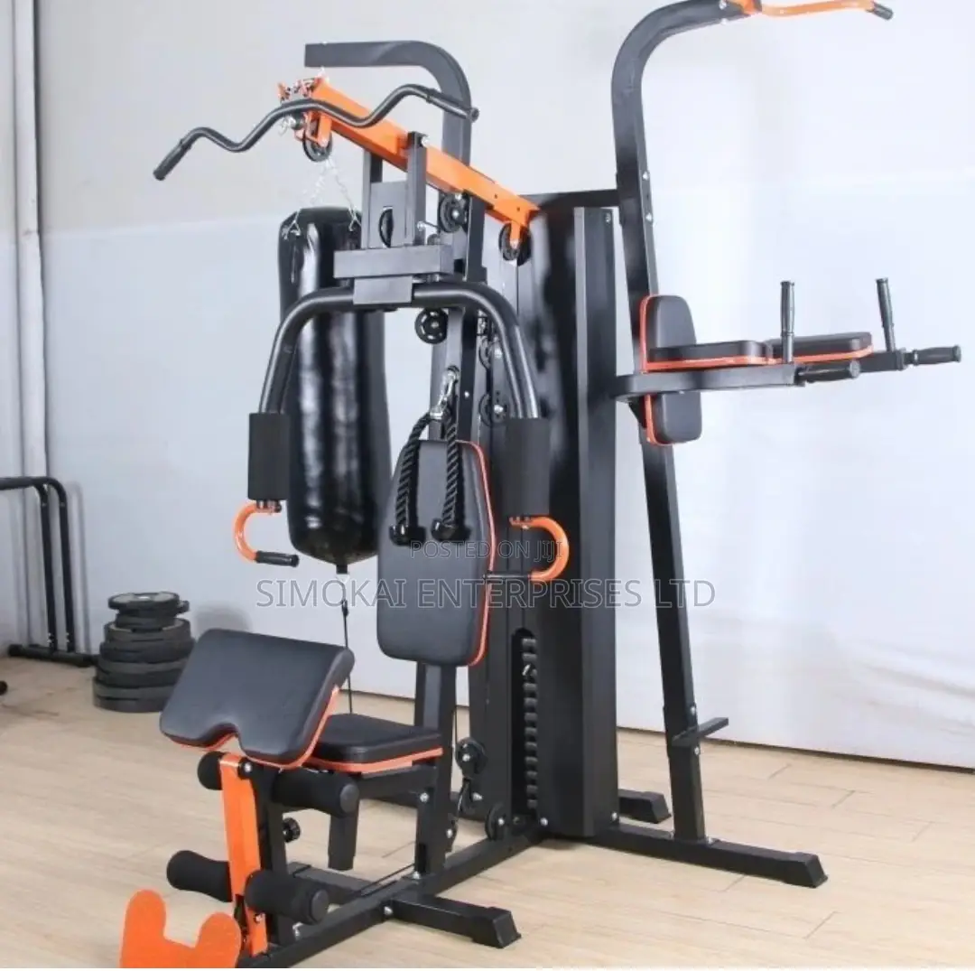 3 Station Commercial Multigym With 72kg Stack