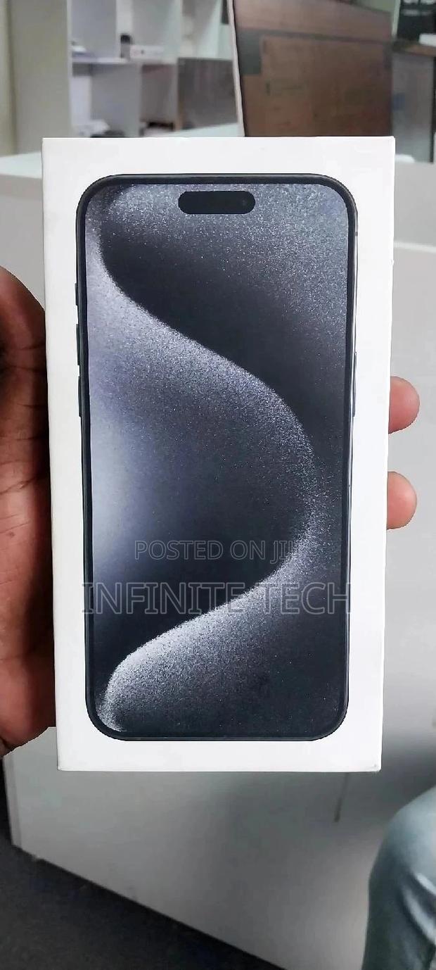 New Apple iPhone 15 Pro Max 256 GB Black - thumbnail 2