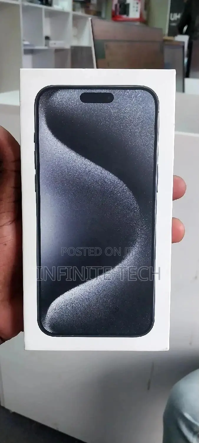 New Apple iPhone 15 Pro Max 256 GB Black
