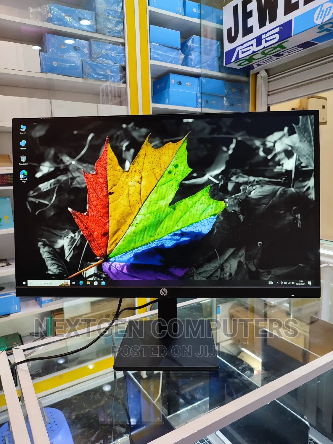 Hp P27h G4 27" FHD (1080p) IPS Frameless Monitor With Audio