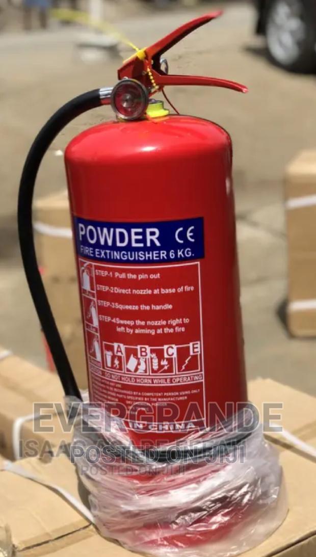 6 Kg Dry Powder Fire Extinguisher - main view