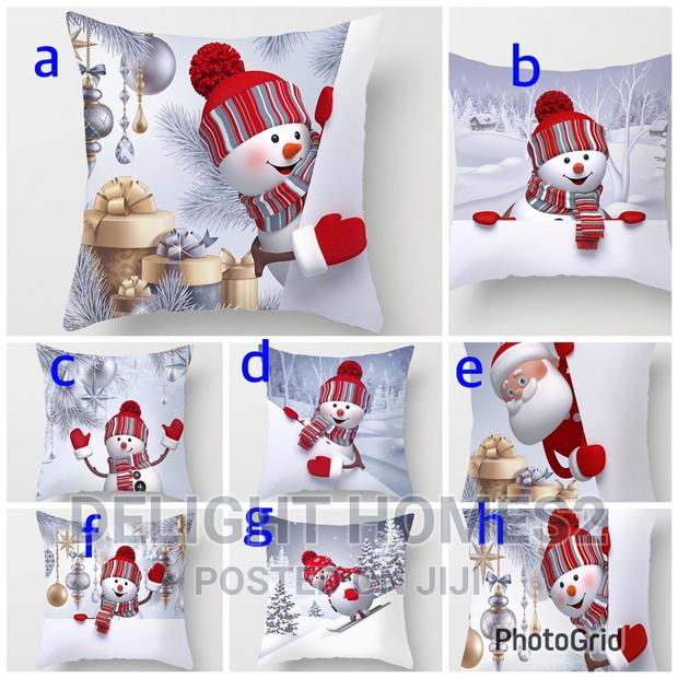 Christmas Snow Themed Pillow Cases - main view