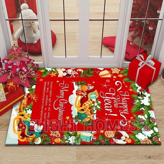 2023 Santa Claus Outdoor Front Door Decorative Mat