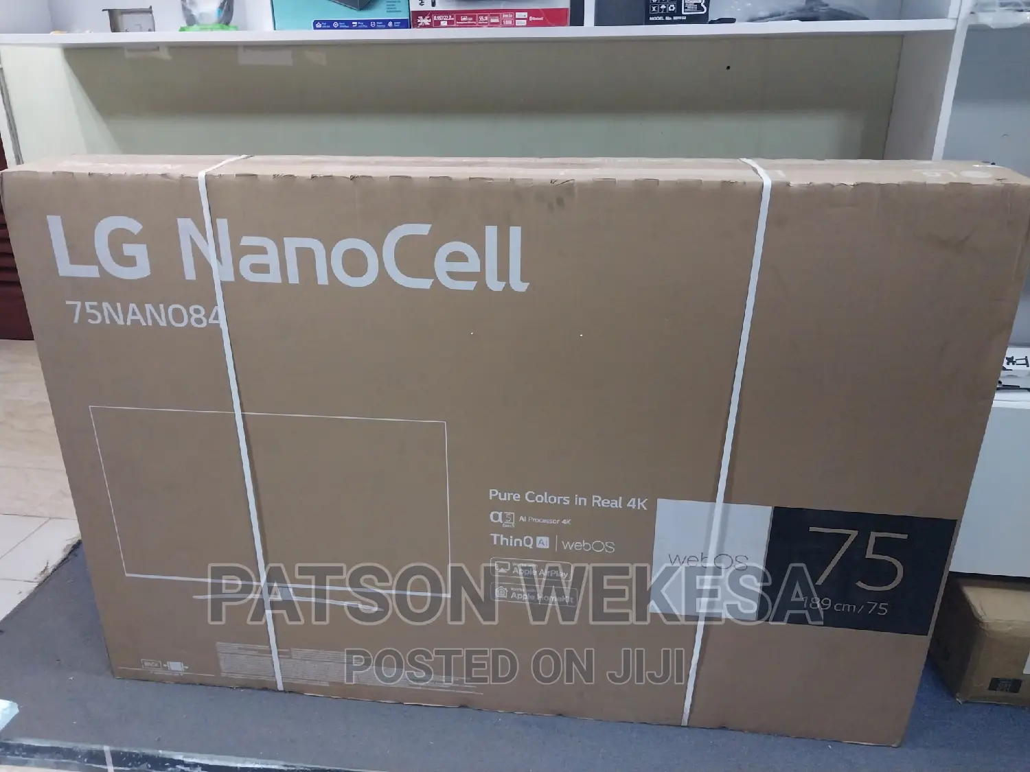 LG Nanocell 75NANO84 75 Inch HDR Cinema Screen Design