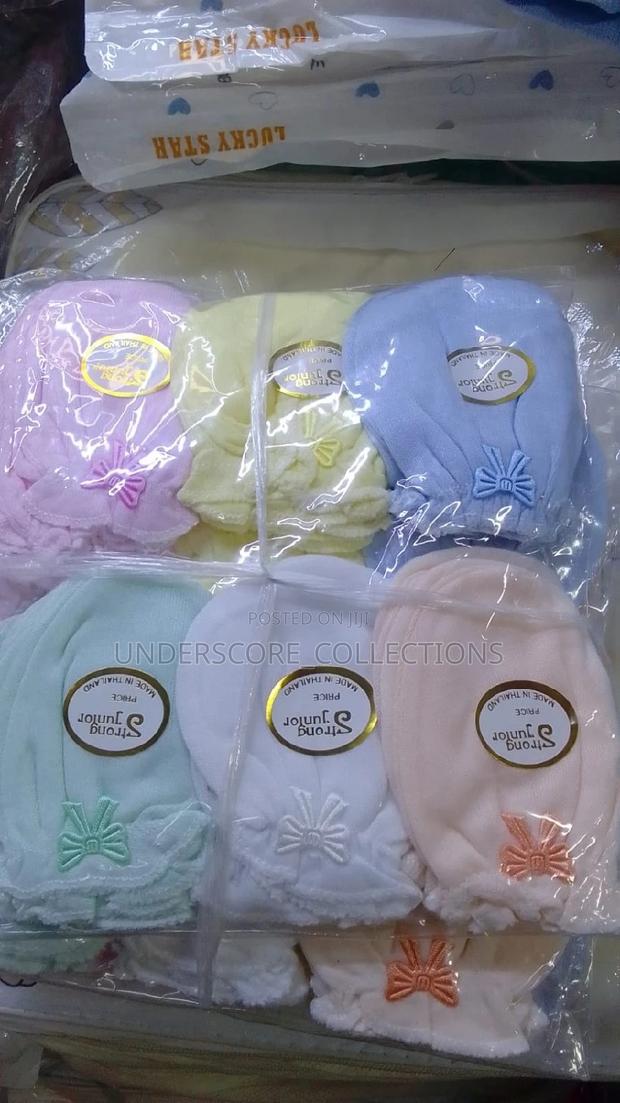 12pcs Newborn Cotton Mitten (Dozen) - main view