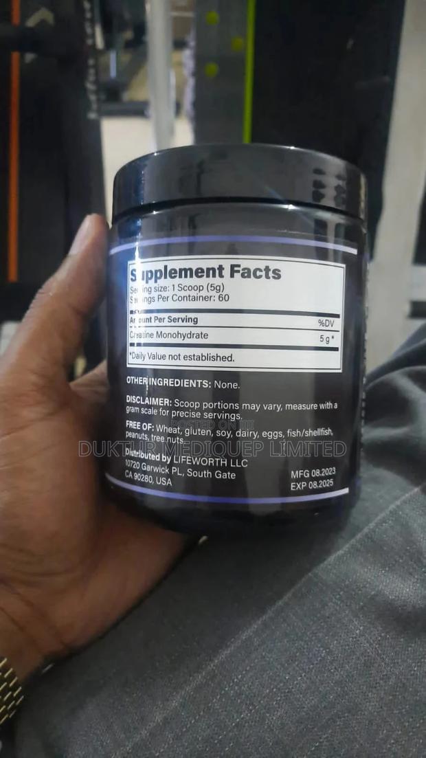 Creatine Monohydrate Gym Supplement 300g - thumbnail 3