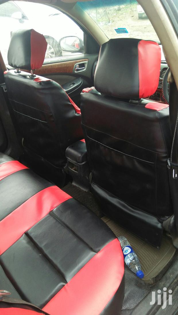Cool Black And Red Seat Covers - main view