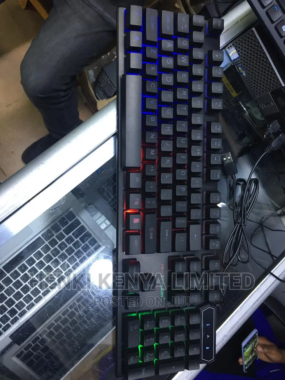 Gaming Keyboard With RGB Backlight Wired