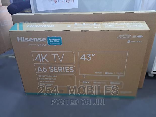 Hisense 43a6k 43 Inch Uhd Smart Tv (2023 Model) -