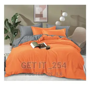 *Plain Double Sided Color Cotton Duvet Covers