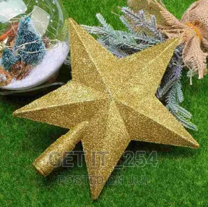 Christmas Gold Tree Star