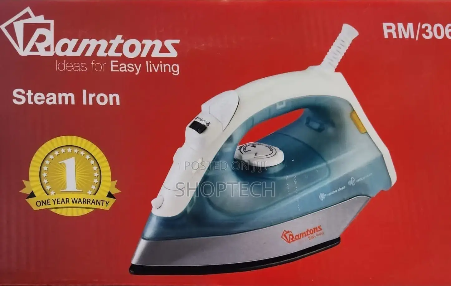 Ramton Steam Iron Box Available