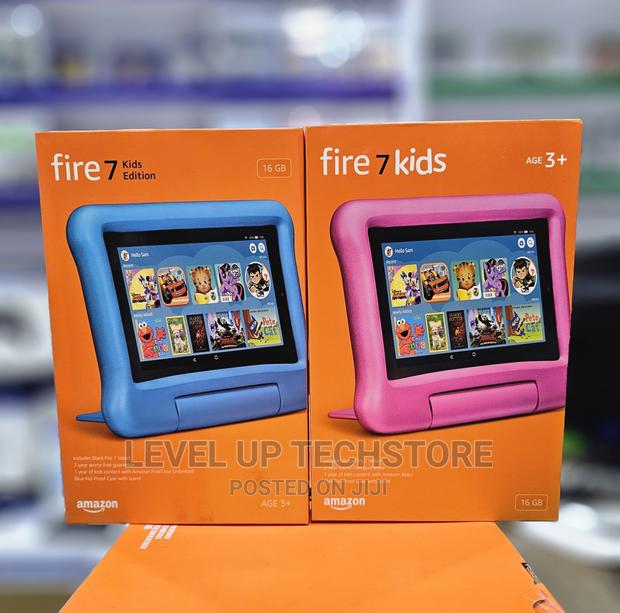 New Amazon Fire 7 Kids Edition 2019 16 GB Blue - thumbnail 3