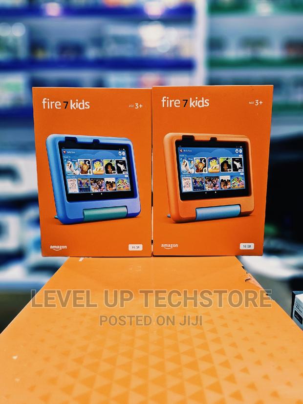 New Amazon Fire 7 Kids Edition 2022 16 GB Blue - thumbnail 3