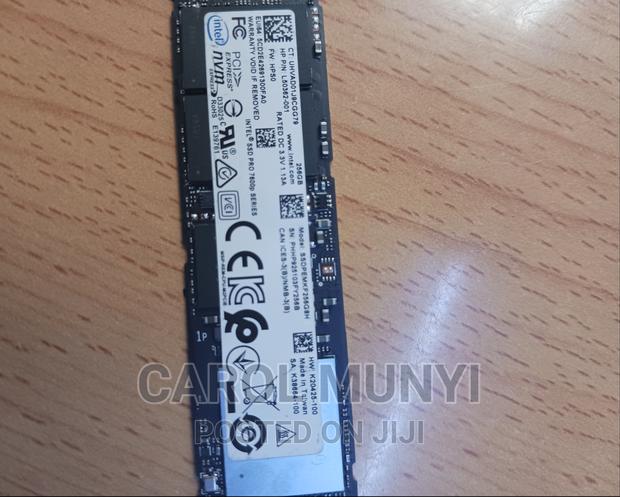 Intel 256gb SSD - main view