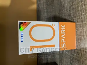 New Tecno Spark 10C 128 GB Black