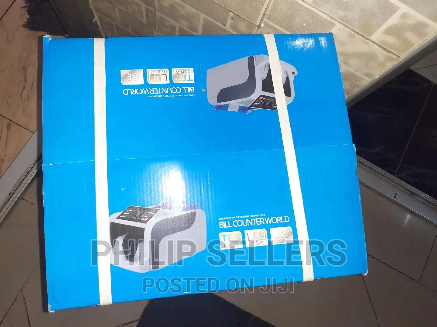 Bill Sorter Fake Currency Detector Dual Screen