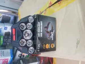 7 LED USB Rechargeable Headlights/Lamp