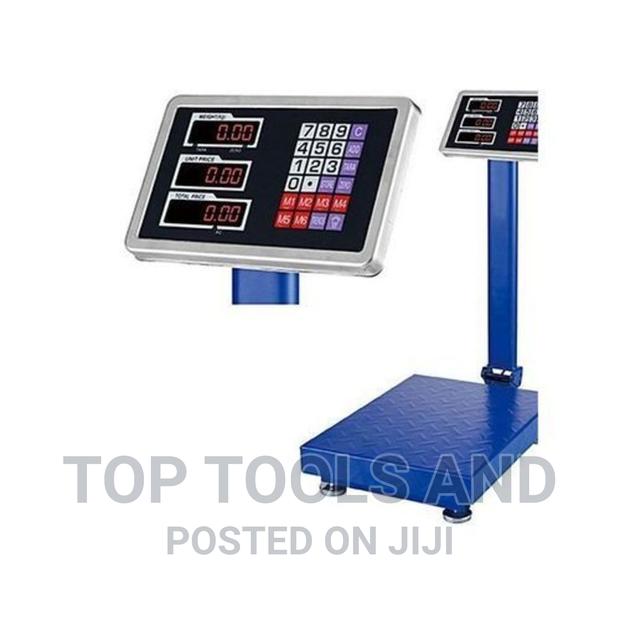 Electric Platform Scales 300kgs - main view