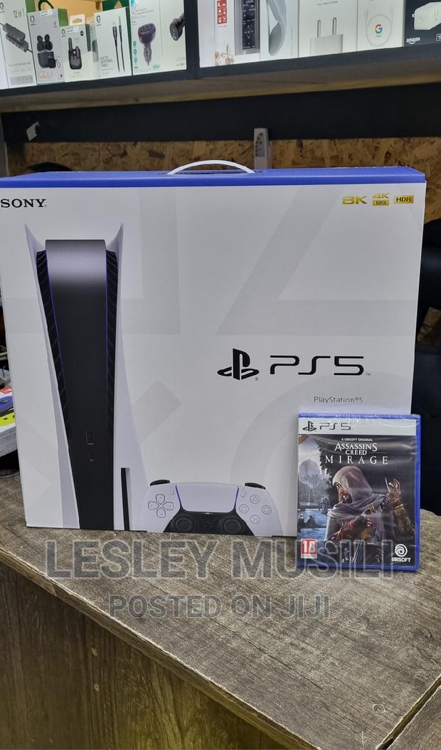 Ps5 Standard Edition New With Assassins Creed Mirage (New)