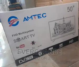 Amtec 50 Inches Smart Android Frameless Tv