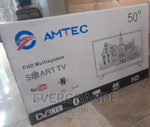 Amtec 50 Inches Smart Android Frameless Tv