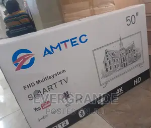 Amtec 50 Inches Smart Android Frameless Tv