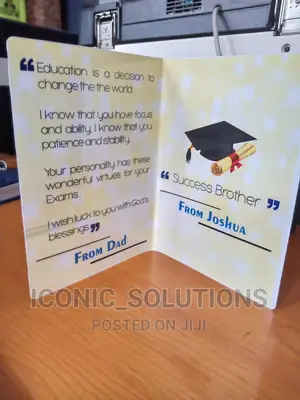 Custom Success Cards