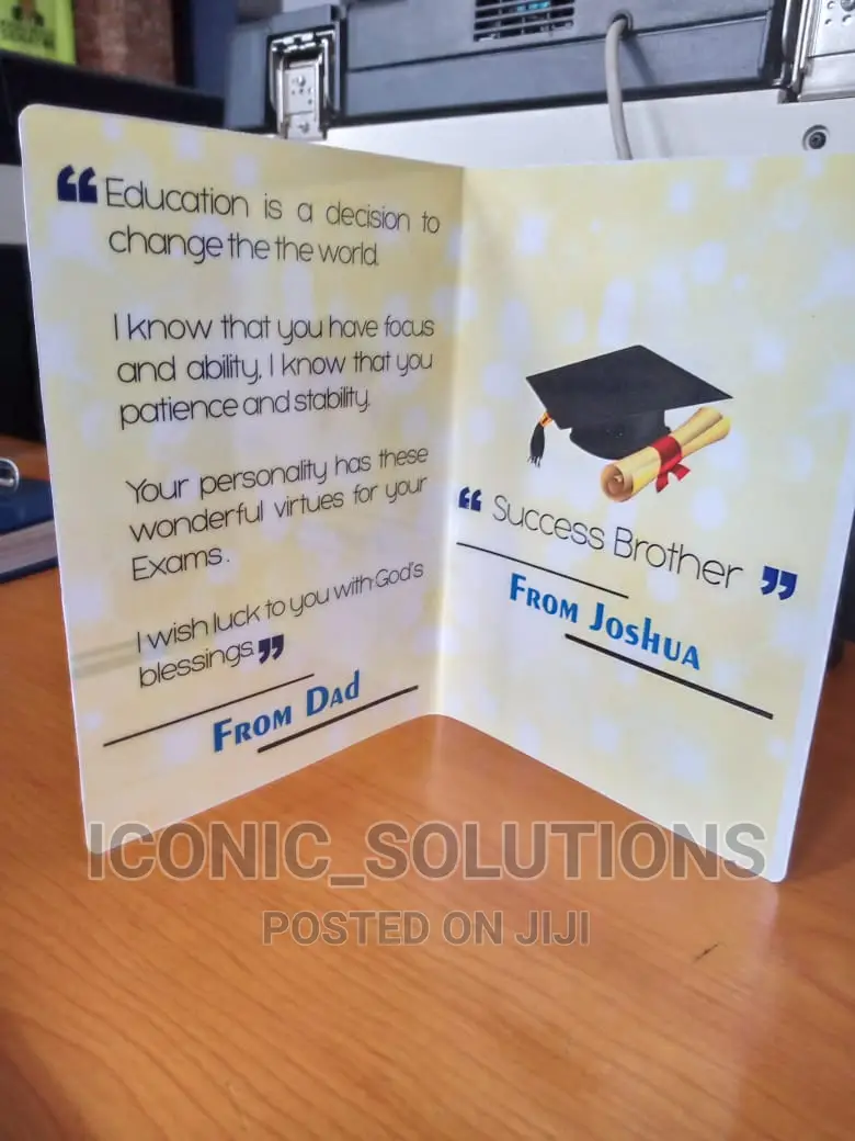 Custom Success Cards
