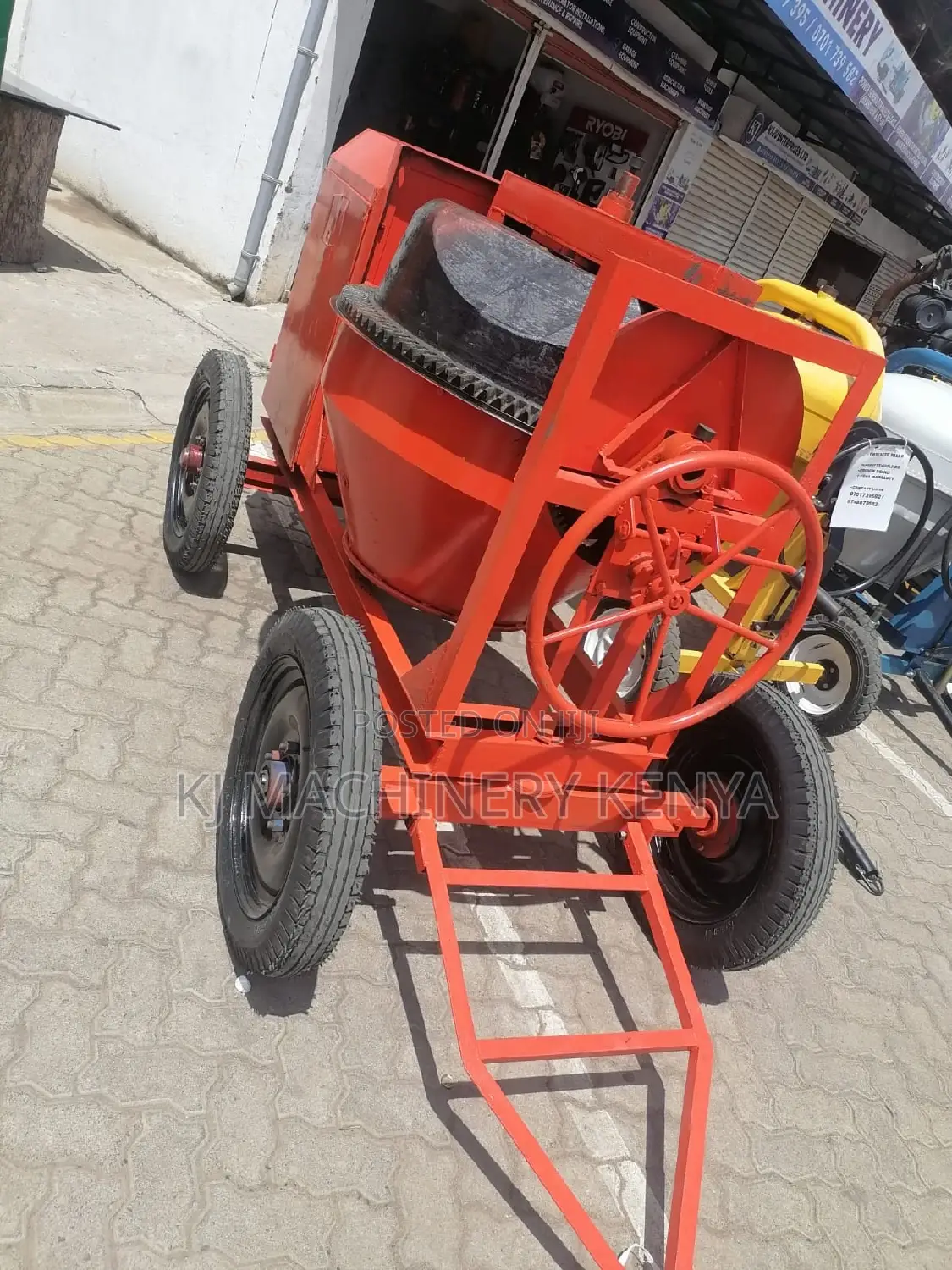 500litres Indian Heavy Duty Concrete Mixer-Quality Assured