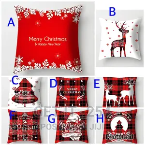 Christmas Snow Themed Pillow Cases