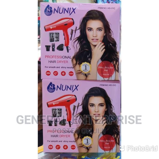 Blow Dry With Accessory Blow Dry, Nunix Blow Dry
