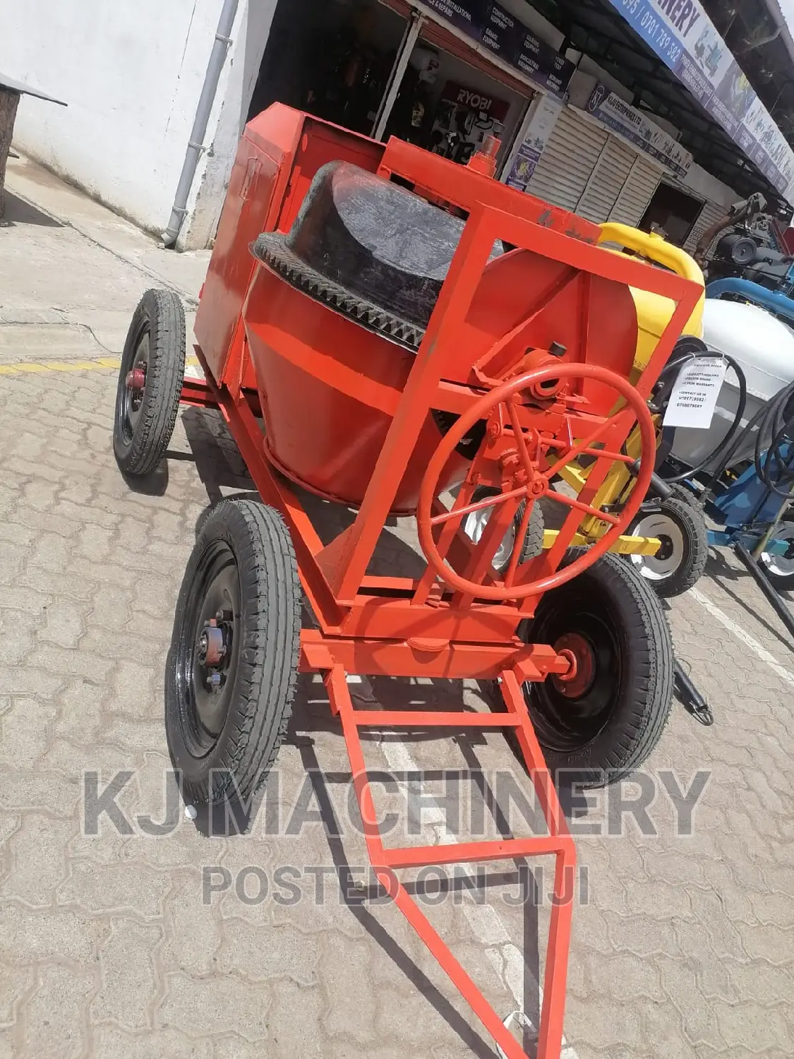 500litres Indian Heavy Duty Concrete Mixer-Quality Assured