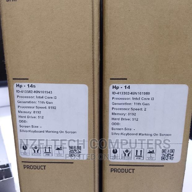 New Laptop HP 14-Dq2031tg 8GB Intel Core I3 SSD 512GB