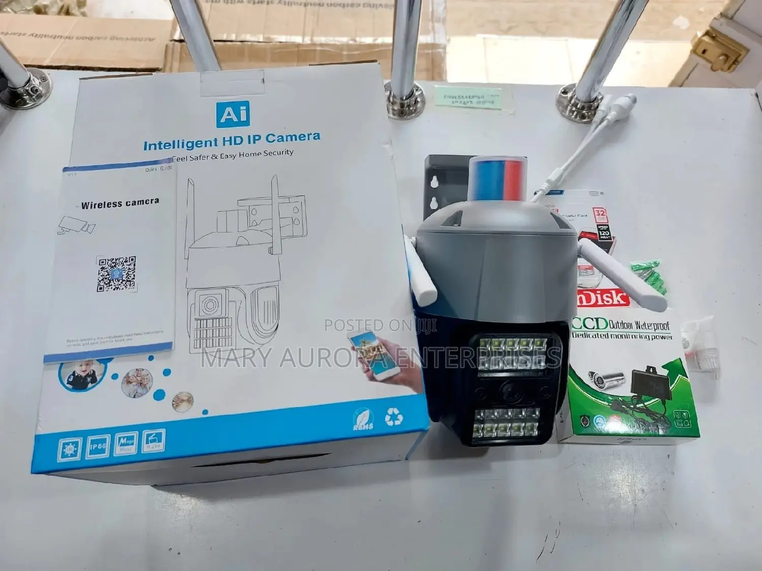 PTZ AC Siren CCTV Cameras