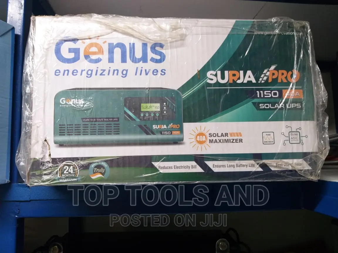 Genus Surja 1150va /12v Hybrid Solar Inverter