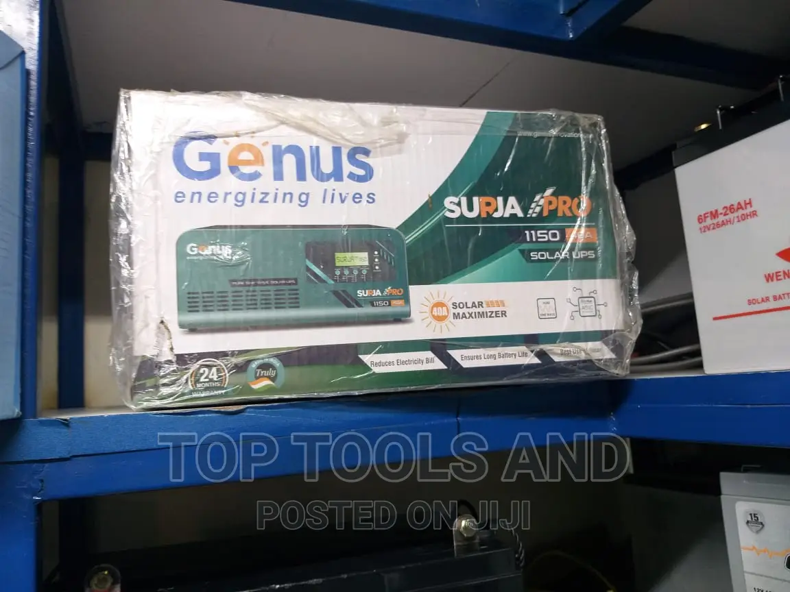 Genus Surja 1150va /12v Hybrid Solar Inverter