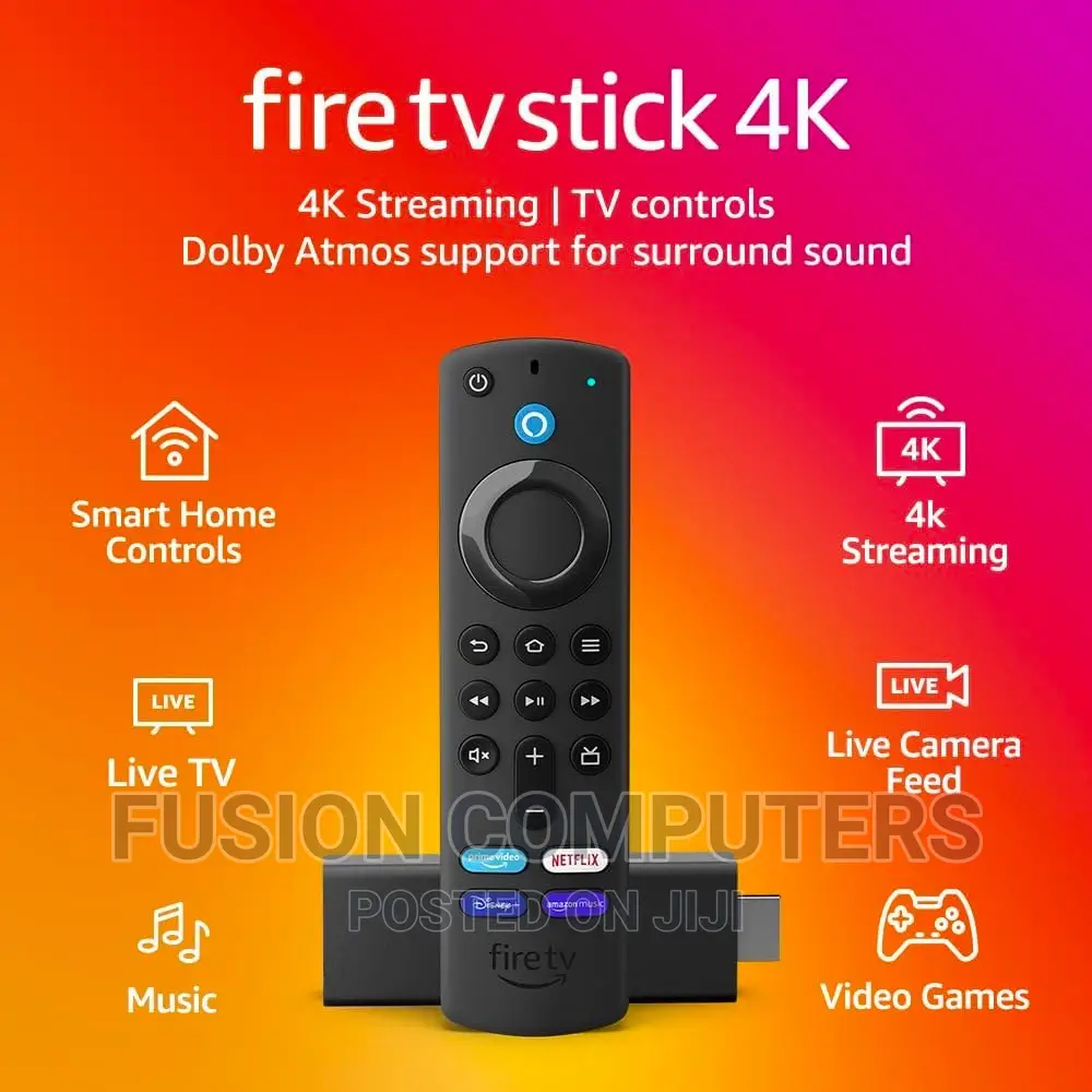 Amazon Fire TV Stick – With Latest Alexa Voice Remote