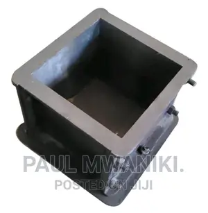 Cast Iron Cube Mould, Size: 15 X 15 Cm(150mm Cubic)