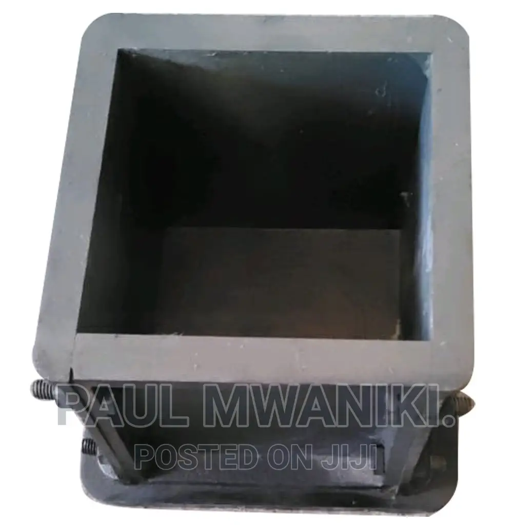 Cast Iron Cube Mould, Size: 15 X 15 Cm(150mm Cubic)