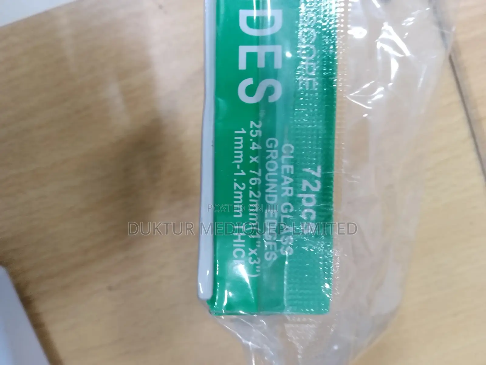 Frosted Microscope Slide 1*3" 72pcs