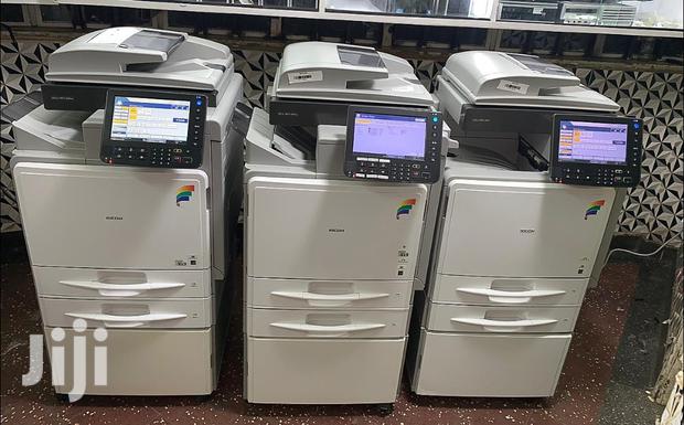 Coloured Ricoh Aficio MP C300 Photocopier Printer Scanner Machine - main view