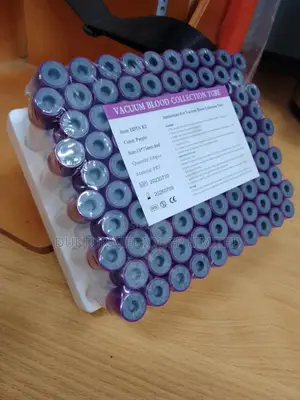 Purple Top Vacuum Blood Collection Tubes 100pcs